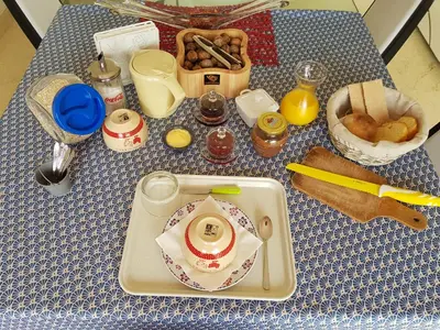 Nourriture dans le B&B/chambre d'hôtes ou à proximité
