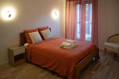 Un ou plusieurs lits dans un hébergement de l'établissement Appartement en résidence Le Mans