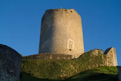 Plan de l'établissement Le Guet du Garde - in the center of medieval town