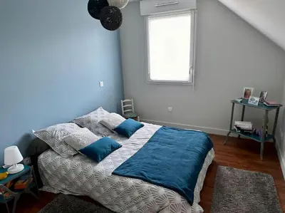 Un ou plusieurs lits dans un hébergement de l'établissement Maison proche circuit des 24h