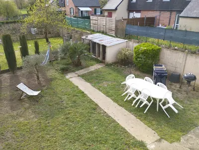 Jardin de l'établissement Maison Le Mans
