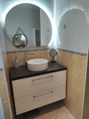 Salle de bains dans l'établissement Chambre à louer proche circuit