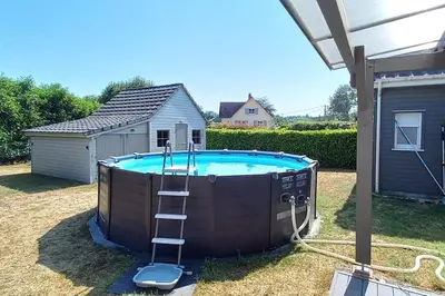 Piscine de l'établissement Belle maison - 5 chambres 4 sdb - proche circuit et pôle européen du cheval - idéal groupes & familles ou située à proximité