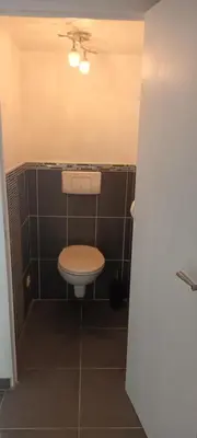 Salle de bains dans l'établissement Maison de campagne