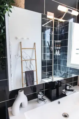Salle de bains dans l'établissement Relax et Cocooning - Maison de ville Tours - Proche gare
