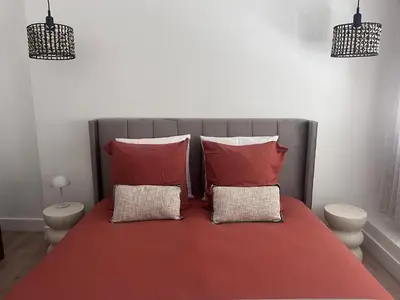 Un ou plusieurs lits dans un hébergement de l'établissement Relax et Cocooning - Maison de ville Tours - Proche gare