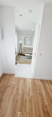 Un ou plusieurs lits dans un hébergement de l'établissement Appartement indépendant proche Tours