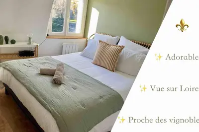 Un ou plusieurs lits dans un hébergement de l'établissement Rochecorbon - Bouchon de Loire