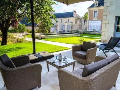 Coin salon dans l'établissement La Dixmeresse