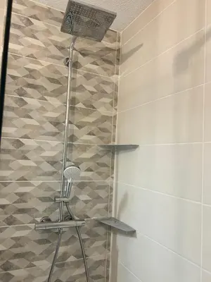 Salle de bains dans l'établissement Appartement une chambre proche centre ville et transports