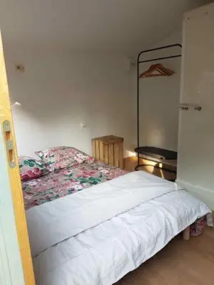 Un ou plusieurs lits dans un hébergement de l'établissement La cabane de Mimi la Sardine