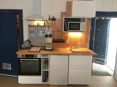 Cuisine ou kitchenette dans l'établissement Studio (T1) quartier Cathédrale