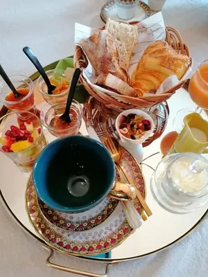Nourriture dans la maison d'hôtes ou à proximité