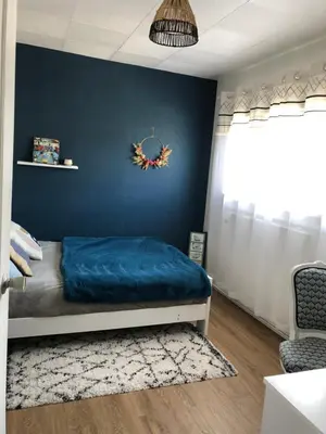 Coin salon dans l'établissement Chambre d hôte spéciale évènements sur circuit 24h du Mans