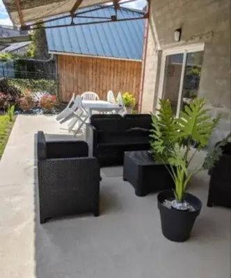 Jardin de l'établissement Maison 5 personnes