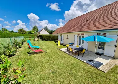 Jardin de l'établissement Gîte Basilic