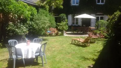 Jardin de l'établissement les loges du chaudron