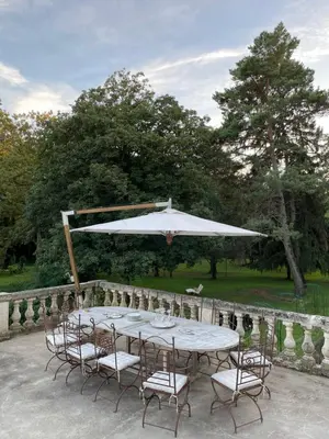 Jardin de l'établissement Château de la Huberdière
