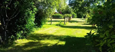 Jardin de l'établissement Maison de campagne entre Loire et vignes