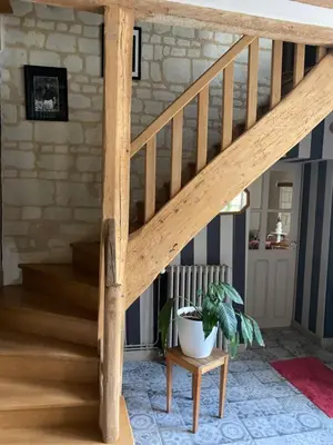 Plan de l'établissement Logis huit clos calme et romantique proche Saumur
