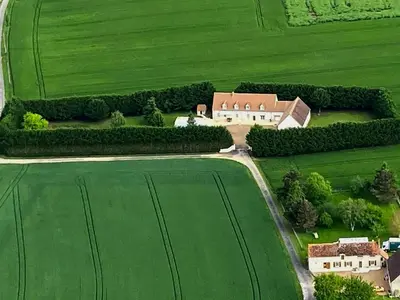 Paysage naturel près de la maison de vacances