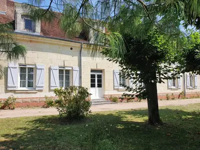 Jardin de l'établissement La maison bleue