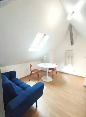 Coin salon dans l'établissement Da Vinci - Studio Charmant