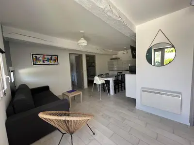 Cuisine ou kitchenette dans l'établissement Gîte Les 4 Terres - Maison 2 chambres