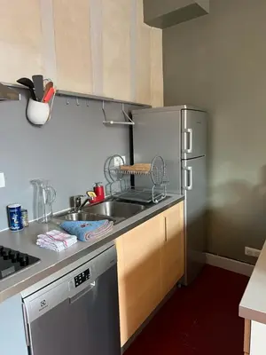 Cuisine ou kitchenette dans l'établissement Fleur de Coton 6 pers à 20 minutes de Beauval