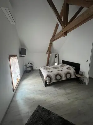 Un ou plusieurs lits dans un hébergement de l'établissement la vallées du tuffeau