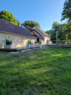 Jardin de l'établissement Domaine des Aulnaies - Beauval - Mareuil sur Cher