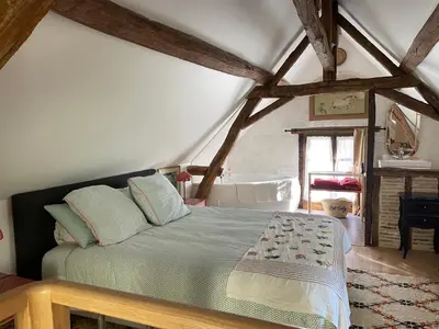 Un ou plusieurs lits dans un hébergement de l'établissement Le grand Moulin