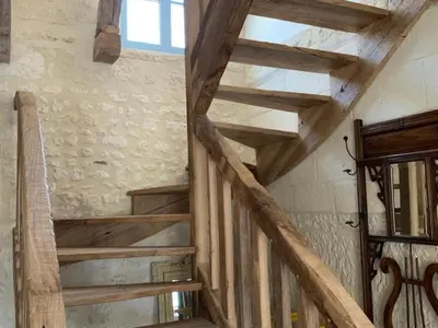 Plan de l'établissement Gîte de charme avec jardin au cœur des châteaux, WiFi, parking inclus - FR-1-381-543
