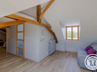 Cuisine ou kitchenette dans l'établissement Gîte familial avec piscine privée, proche d'Angers et du Zoo de La Flèche - FR-1-622-65