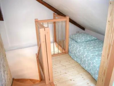Un ou plusieurs lits dans un hébergement de l'établissement Gîte tout inclus à Joué-lès-Tours avec grand jardin, proche châteaux et nature - FR-1-381-545