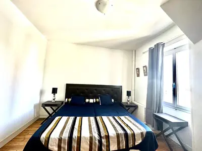Un ou plusieurs lits dans un hébergement de l'établissement Maison Bardou