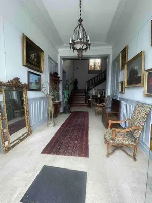 Télévision ou salle de divertissement dans l'établissement Maison Bardou