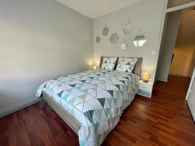 Un ou plusieurs lits dans un hébergement de l'établissement Maison