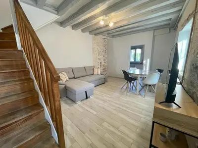 Coin salon dans l'établissement Maison