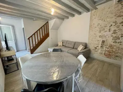 Coin salon dans l'établissement Maison