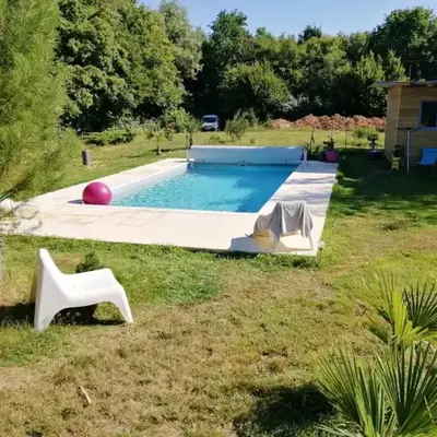 Le coin du bois piscine jacuzzi