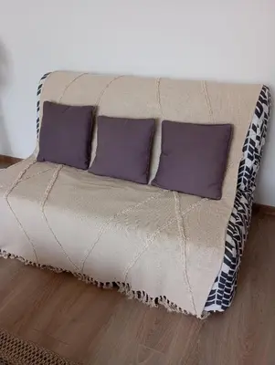 Coin salon dans l'établissement Logis de la Perruche - Maison avec terrasses