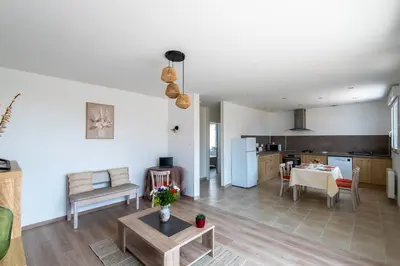 Cuisine ou kitchenette dans l'établissement Logis de la Perruche - Maison avec terrasses