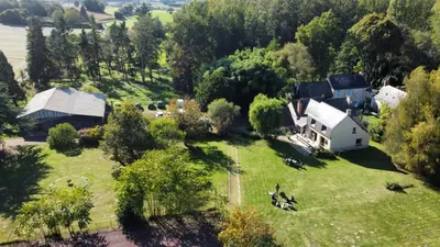 Paysage naturel près de la maison de vacances