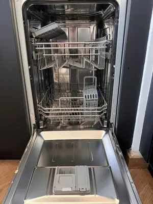 Cuisine ou kitchenette dans l'établissement Appartement T2 proche des prébendes