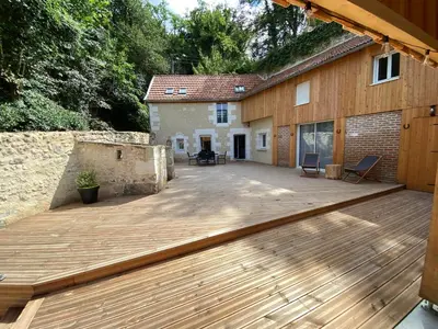 Bâtiment de la maison de vacances
