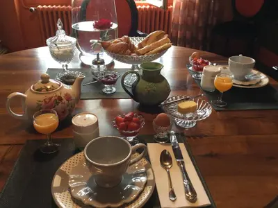 Nourriture dans le B&B/chambre d'hôtes ou à proximité