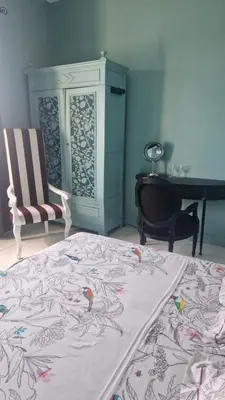 Un ou plusieurs lits dans un hébergement de l'établissement Villa Chanelle