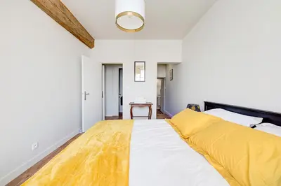 Un ou plusieurs lits dans un hébergement de l'établissement Maison des Sources Touraine -SPA-