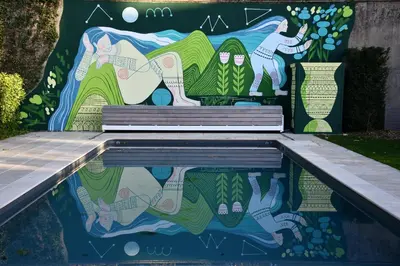 Piscine de l'établissement Les Haltes du Clos du Petit Dannezy ou située à proximité